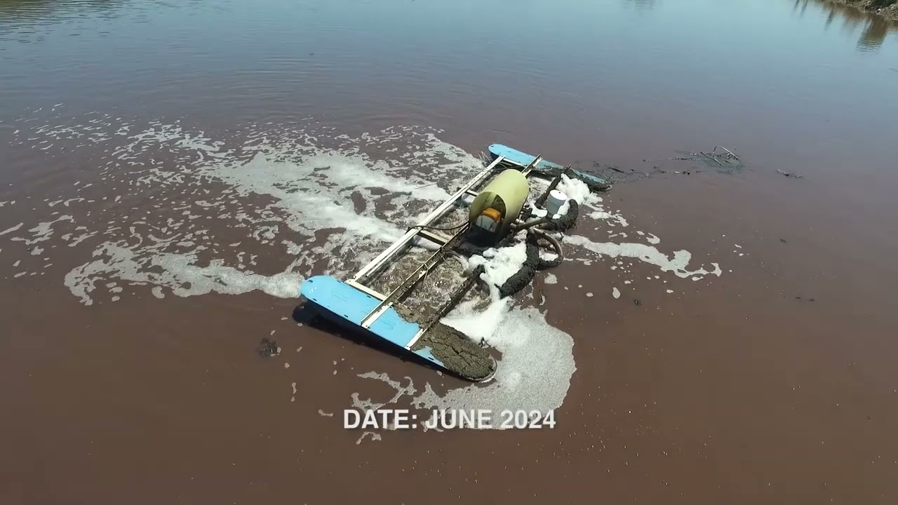 Biocleaner sludge reduction at Round Barn Farm - Rochester IN