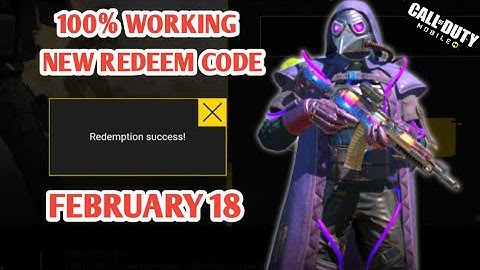 *New* February 18 Redeem Codes Codm 2023 | Codm season 1 Redeem Code 2023