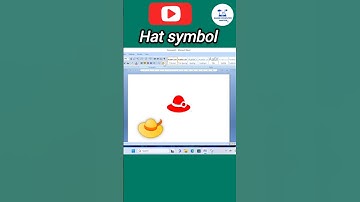 👒Simple Shortcut for Hat Symbol in MS Word #msword #symbols #shortcutkeys #ytshorts #wordapp