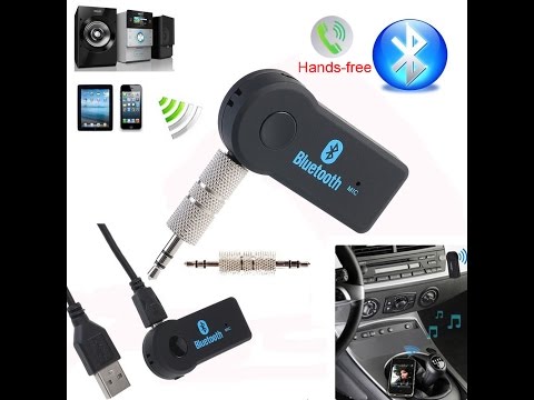 Аудио адаптер Bluetooth AUX в машину