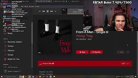 PlaqueBoyMax Reacts To Young Thug - From A Man