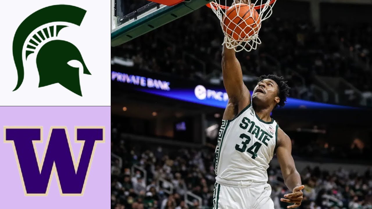 Michigan State vs Washington Game Highlights | Jan 17,2026 Men's College Basketball