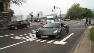Gallardo Superleggera goes crazy - Limit Revs, Flatouts in the City 1359 Lamborghini Gallardo Superleggera Tunnel Launch Control