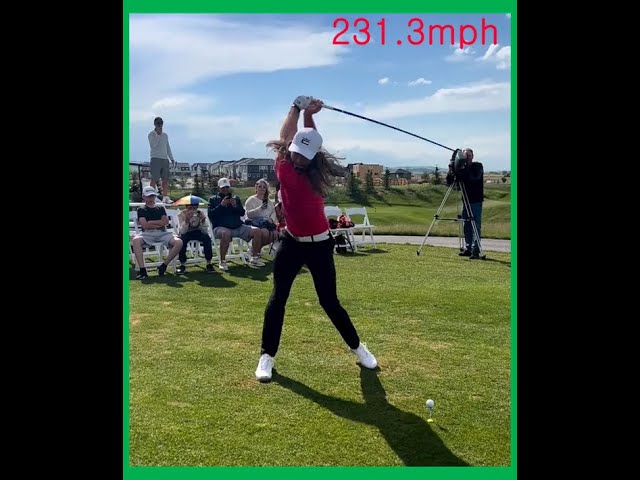 2022 세계 장타1위 카일버크셔 초장타 스윙모션 u0026 슬로우모션,World Long Drive #1 Kyle Berkshire Power Swing u0026 Slow Motion class=