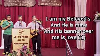 Video thumbnail of "His banner over me is love | He brought me to His banqueting table"