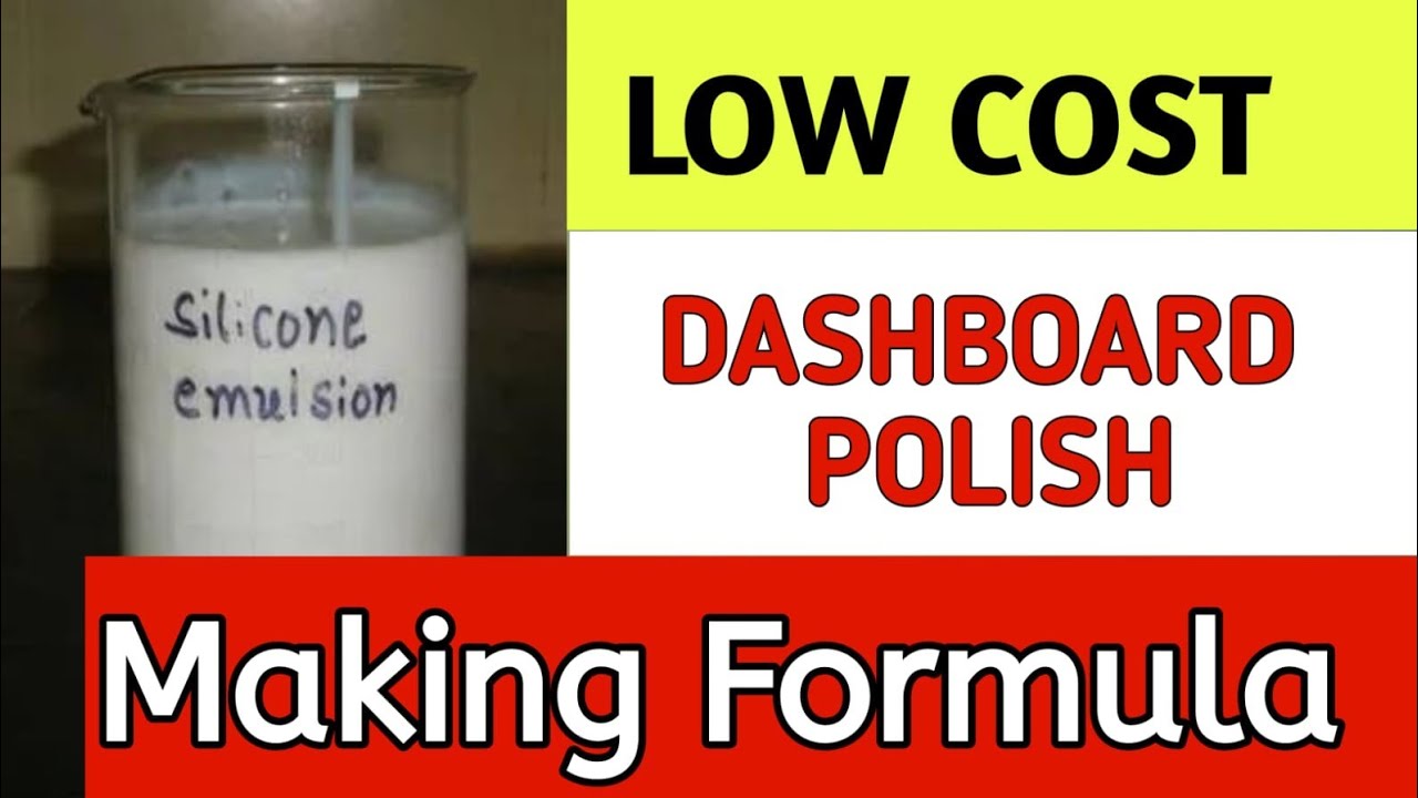 LOW Cost Dashboard Polish | Making Formula #Dashboardpolish #Dashboardpolish