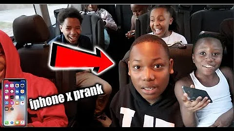 SURPRISED THE GOOD KIDS WITH FAKE iPHONE X'S & ADDED A NEW KID!