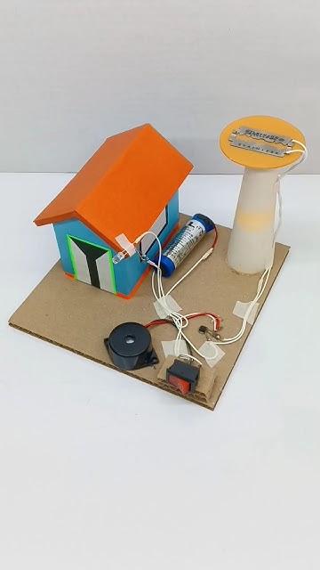 बरसात के मौसम में बनाओ कमाल का Science Project Circuit Diagram