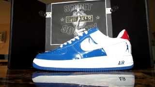 Nike Air Force 1 One "Sheed" Rasheed Wallace Blue White Review *Secret Sneaker Society*