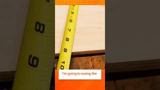 Carpentry Tricks for Beginners #shorts #seejanedrill #diy