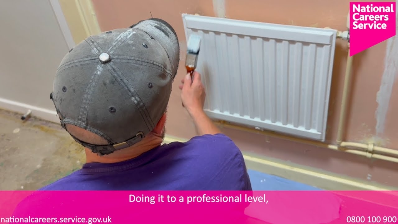 Painter and decorator: Lee's story - YouTube