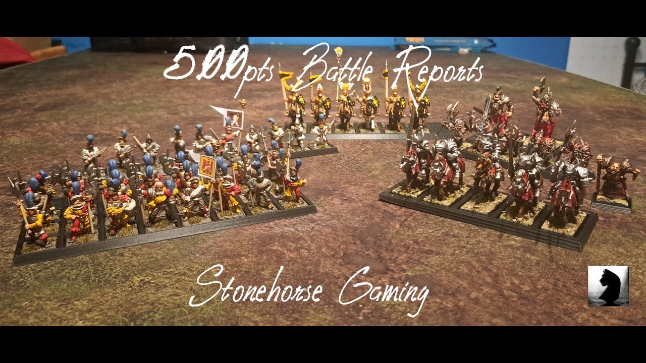 500pts Battle Reports (The Old World)