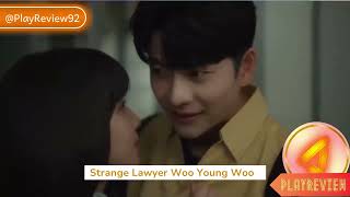 First Kiss - Strange Lawyer Woo Young Woo #shorts #facts #cute #music #drama #cdrama #trending