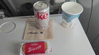 Raleigh to Seattle on Alaska Airlines Premium Class Seat