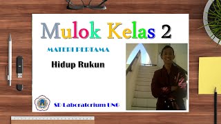 Mulok Bahasa Gorontalo Kelas 2. Materi Hidup Rukun