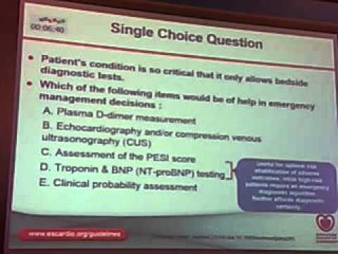 Pulmonary Embolism videos for cats