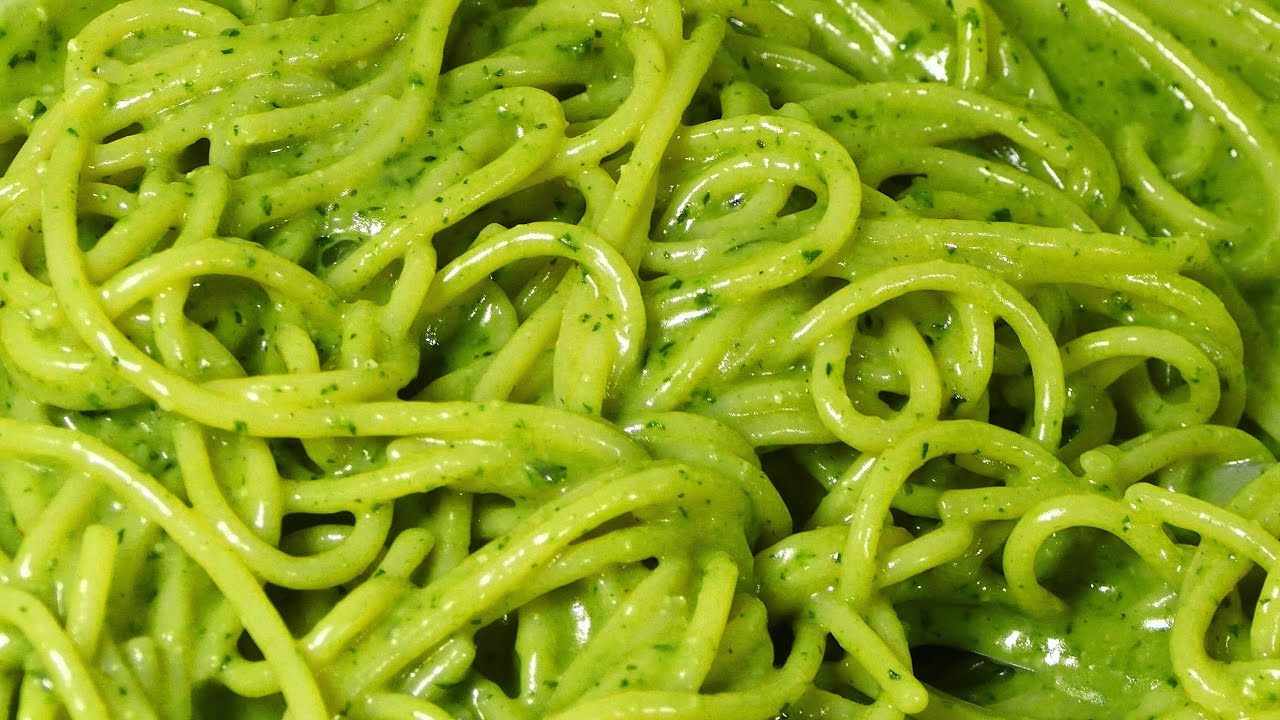 Pesto pasta recipe - How to Pesto Sauce With Spaghetti - YouTube