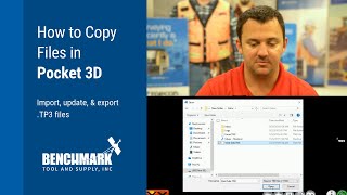 How to Copy Files in Pocket 3D / Benchmark Tool & Supply