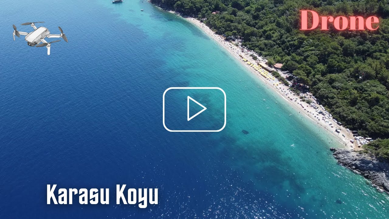Dilek Yarımadası Milli Parkı Karasu Koyu | 4K | Drone Footage ...