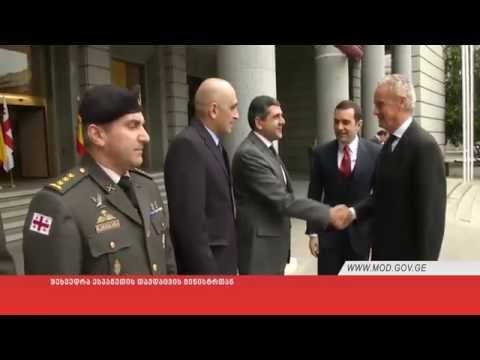 შეხვედრა ესპანეთის თავდაცვის მინისტრთან