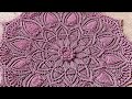 Crochet Mandala ANEMONE Rows 7-14