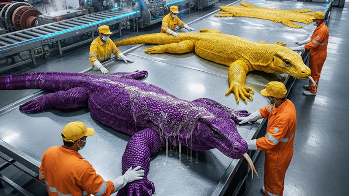 Inside the Lizard Leather Factory 🦎 | From Raw Skin to Luxury Wallets & Fashion Goods