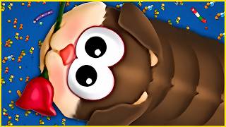 🐍 WORMSZONE.IO 🔥 GIANT SNAKE TOP #1! 👑 Epic Biggest Worm Gameplay 🤗 screenshot 1
