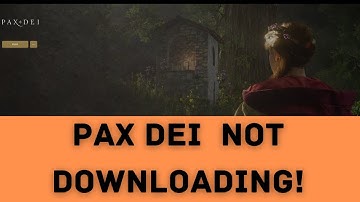 How to fix your Pax Dei download/update when it stops at 95%!