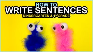 How to Tell if a Sentence is Written Correctly - Writing Complete Sentences 1st grade