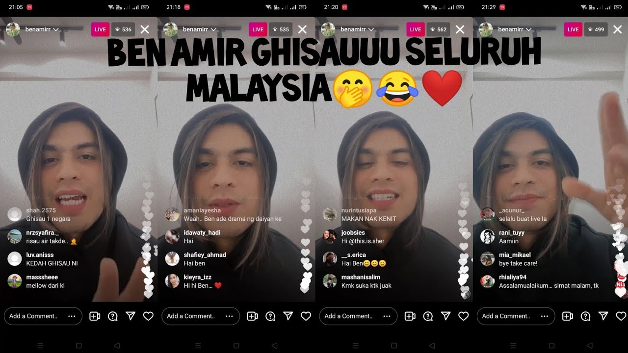 BEN AMIR ghisauuu🤣 versi super hensem❤️