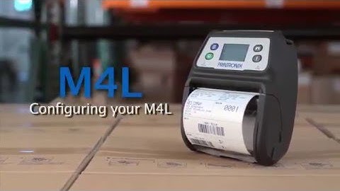 Configure your M4L Mobile Barcode Printer