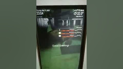 Smart Mirror using Raspberry Pi embedded with Google Assistant