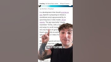 OpenAI is reportedly building its own version of TikTok #openai #chatgpt #sora #sora2 #aiupdates