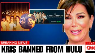 Kris Jenner CRAWLS BACK To E After Hulu BANNED Kardashians Show Due To Diddy Fbi Investigations