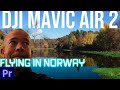 HIKING WITH MY DRONE DJI MAVIC AIR 2 AND CANON M50 IN BEAUTIFUL NORWEGIAN NATURE