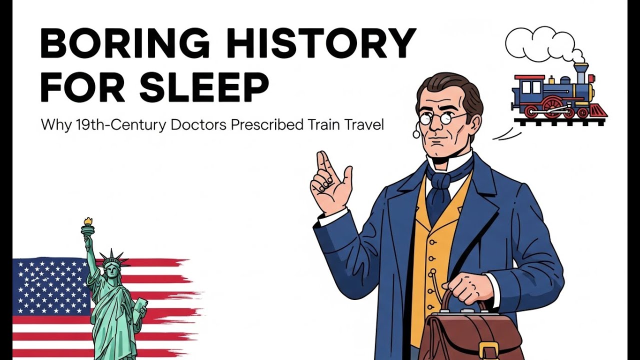 Boring History For Sleep | Why 19th-Century American Doctors Prescribed Train Travel for Insomnia
