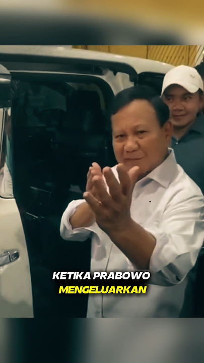Prabowo's Move Finally Comes Out‼️🤣 #prabowo #kopassus #gemoy
