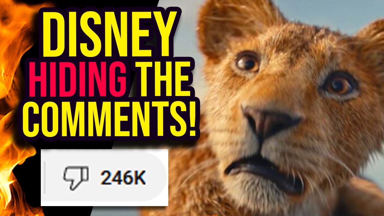 Disney HIDES Mufasa: The Lion King Trailer Comments?!