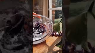 Homemade Ube Boba Drink