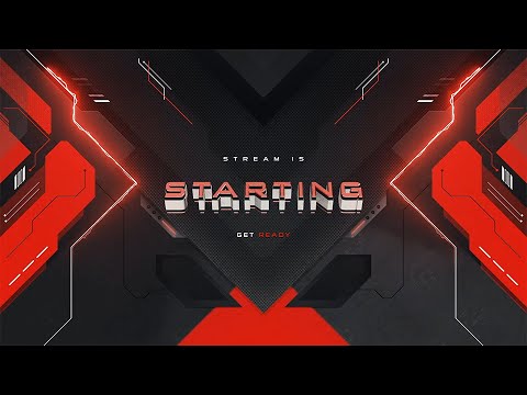 Twitch Animated Starting Soon Screen Template Free Download [Downloads ...