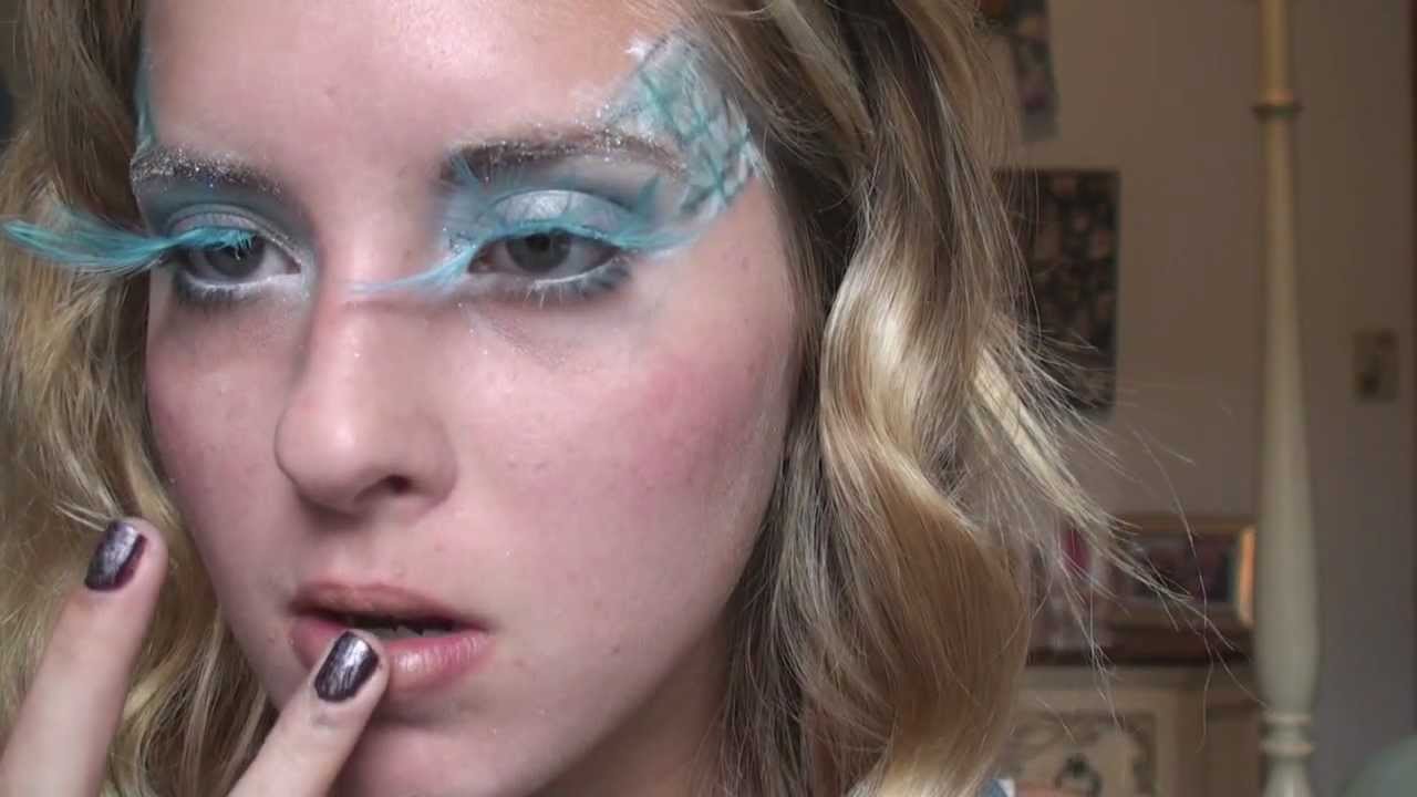 Halloween Makeup Tutorial Ice Princess Fairy YouTube