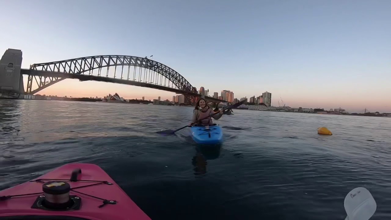 Kayaking Sydney Harbour