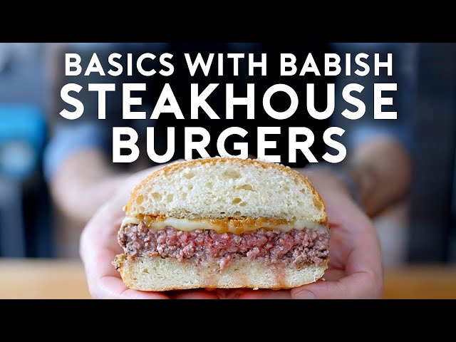 Binging with Babish: Cheeseburger from The Menu 