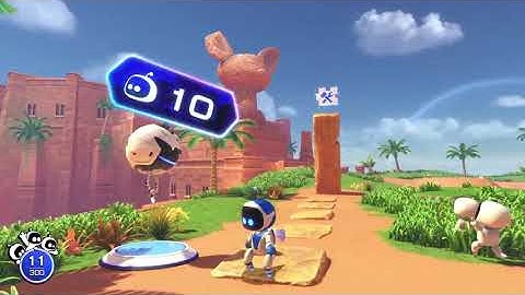 ASTRO BOT gameplay part 2 ps5 Gorilla Nebula Creamy Canyon