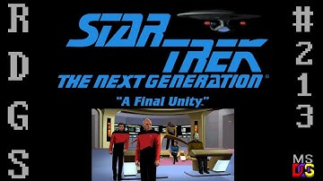 Random DOS Game Show #213: Star Trek: The Next Generation - A Final Unity (1995)