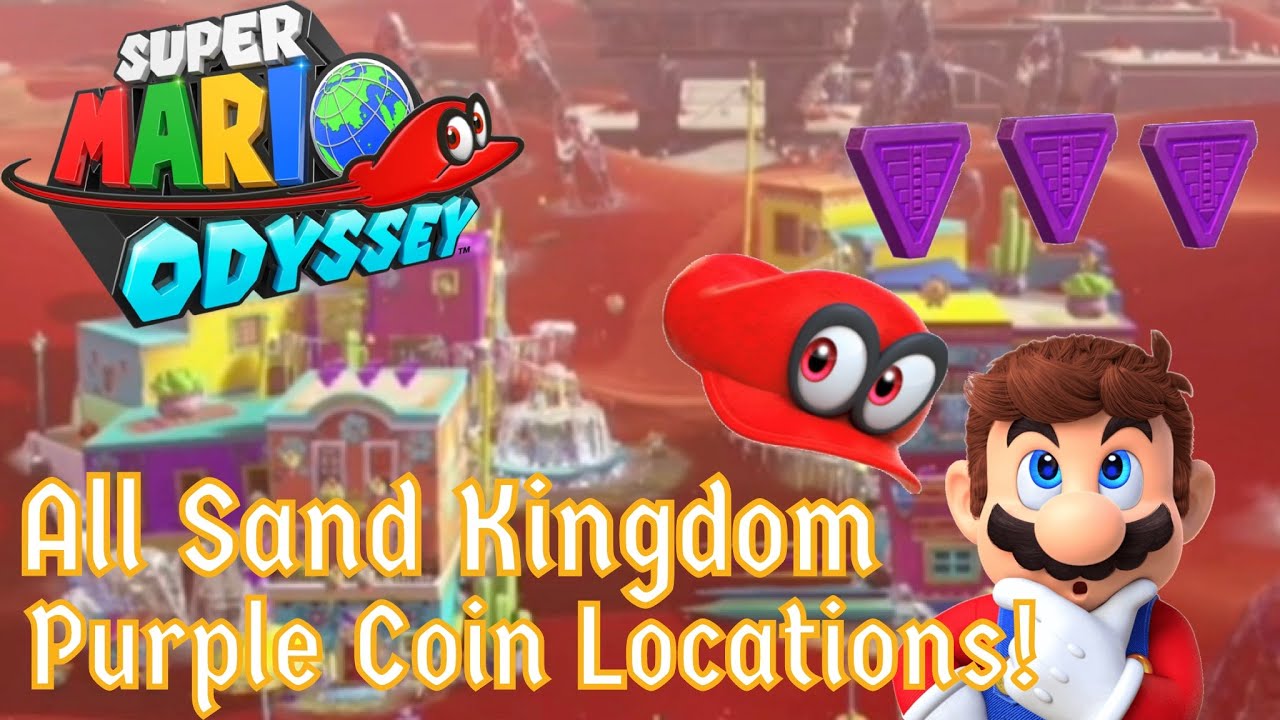 Super Mario Odyssey guide: Sand Kingdom all purple coin locations - Polygon