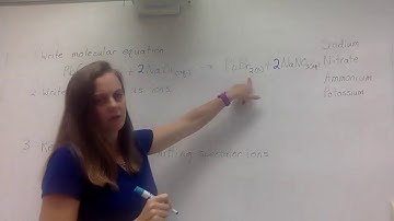 Net Ionic Equations & Particulate Diagrams