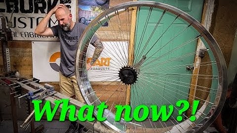 Building A Custom Fabricated Lowrider Bicycle For A Build-Off! Part: 2