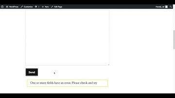How to use contact form 7 preview site page