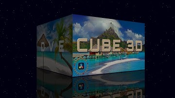 3D Cube Transition in DaVinci Resolve - DVE vs Cube 3D Fusion Tutorial and Free Template